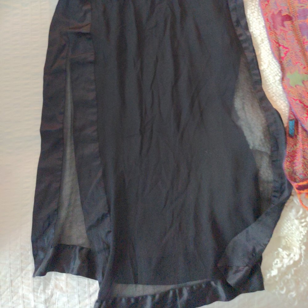 Black Sheer Scarf